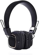 Resim ADITAM Kablosuz kulaklık, Bluetooth 4.2 sistemi kablosuz ve kablolu evrensel tak kartı müzik, ağır bas, uzun bekleme süresi, çağrıları yanıtlayabilir, siyah Double The Comfort 