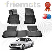 Resim Mercedes W205 C Seri 3D Havuzlu Paspas 2015-2020 Arası Siyah N11.28706 