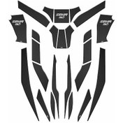 Resim Kanuni Seha 150 2022 - 2024 Uyumlu 24 Parça Tank Pad Set 001 Çok Renkli 