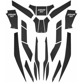 Resim Kanuni Seha 150 2022 - 2024 Uyumlu 24 Parça Tank Pad Set 001 Çok Renkli 