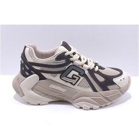 Resim Guja 25k366 Kadın Sneaker Spor Ayakkabı Bej Siyah 