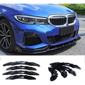 Resim Bmw G20 ///m Siyah 17-18-19 Janta Uyumlu 4.lü Kaliper Kapagı 