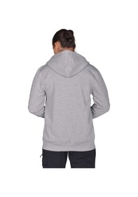 Resim Diadora İmola - Erkek Grimelanj Pamuklu Tam Fermuarlı Sweatshirt Gri Melanj 