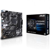 Resim Asus Prıme B550m K Ddr4 M2 Pcıe Nvme Hdmı Dvı Pcıe 16x V4 0 Am4 M 