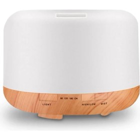 Resim Elektrikli Difüzör Hava Nemlendiricisi 1000ML Ultrasonik Serin Sis LED Uçucu Yağ Difüzör Aromaterapi Nemlendiricisi Ab Fişi (Yurt Dışından) 