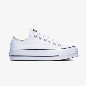 Resim Converse Chuck Taylor All Star Lift Unisex Platform Beyaz Sneaker - 560251c Beyaz 