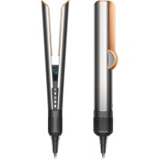 Resim Airstrait™ Saç Düzleştirici Ithal Dyson Parlak Nikel ve Parlak Bakır 