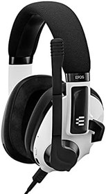 Resim EPOS H3 Hybrid - Kapalı Akustik Oyun Kulaklığı Bluetooth Kulaklık Usb-A-PC ve 3,5 mm Konsol Kablosu - Çift Mikrofon - Hafif - Uzun Pil Ömrü - Çoklu Platform Uyumlu - Beyaz 