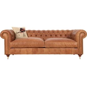 Resim 3A Mobilya Real Leather Chesterfield 