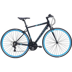 Resim Corelli Fitbike Zero 28 Jant 52cm (M) Kadro Yol Bisikleti Koyu Gri - Açık Gri / Mavi 