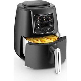 Resim Karaca Air Pro Cook 1550 W Köz Steel Xl Çelik Hazneli Airfryer 