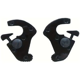 Resim Cloudstore Harley Davidson Ayrılabilir Docking Donanımı Siyah Rotary Latches Kit 