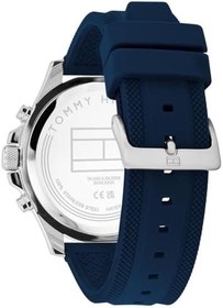 Resim TOMMY HILFIGER ERKEK LACİVERT DİAL LACİVERT SİLİKON KAYIŞ SAATİ - 1792112, Lacivert: lacivert 