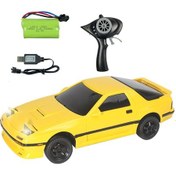 Resim Suntek 1:18 Ae86 Rc Sürüklenen Araba Uzaktan Kumanda 10 Oyuncak Sarı 