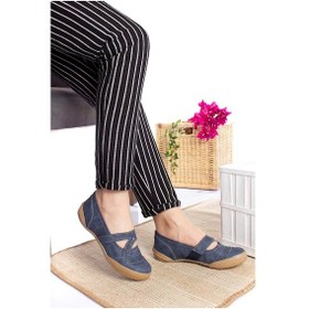Resim EPAAVM - Ortopedik Pet Lacivert Kadın Ayakkabı - ERŞ010314 Lacivert 
