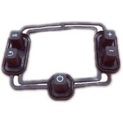 Resim KGPart Buderus GB062 Uyumlu Kombi Buton Seti Siyah 4+1 