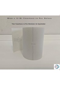 Resim Termal Yazarkasa Ve Pos Rulosu 56mm X 12metre 200 Lü Koli 