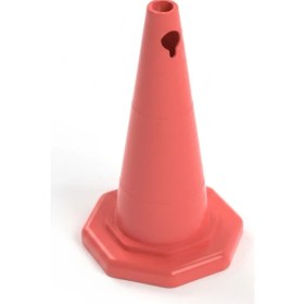 Resim Zeplin 50 cm PVC Trafik Konisi Reflektifsiz 