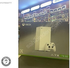 Resim XBOX SERİES X OYUN KONSOLU SIFIR- 24 AY GARANTİİ KONSOLGAME KEY+ 