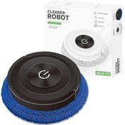 Resim 2024 Yeni Dilsiz Islak Ve Kuru All-ın-one Temizleme Makinesi Mop Robot Kablosuz Black Siyah 