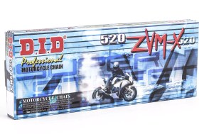 Resim DID 520 ZVMX 92 X-Ring pabuçlu açık tahrik zinciri 