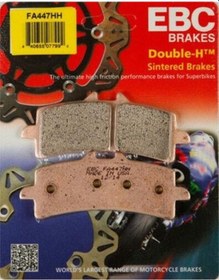 Resim Ebc Fa447Hh 2014-2021 Ducati Monster 1200 S Uyumlu Ön Fren Balatası Sinterli Balata 