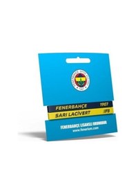 Resim Fenerbahçe Lisanslı 2'li Sarı Lacivert Bileklik Kişiye Özel Kutu 001 