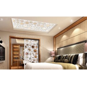 Resim Liar Ahşap Seperatör (Paravan) - KSP-50 - (10 mm) - (69 cm x 139 cm) - (Beyaz) 