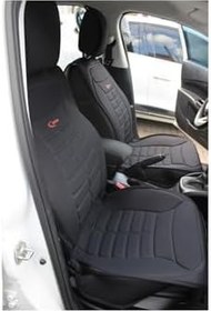 Resim Rover 820 ile Uyumlu Lüx Oto Koltuk Minderi Ön Arka 5'li Set Five Star Serisi SİYAH 