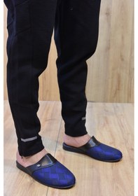 Resim Prego Saran Poli Hafif Taban Damat Erkek Ev Terliği Laci Laci 