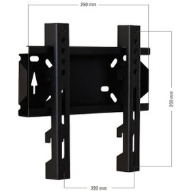 Resim Axen 32'' İnç İnch 82 Ekran Sabit Lcd Duvar Askı Aparatı 