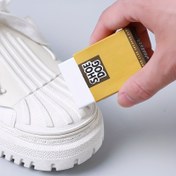 Resim 1 adet TPE Ayakkabı Temizleme Silgisi - Etkili Lekeleri Çıkarıcı, Glitter & Deodorant Sneaker ve Botlar için - Kullanımı Kolay, Taşınabilir & Dayanıklı, Taşınabilir Temizleyici | Ayakkabı Bakımı | Etkili Formül, Ayakkabı Temizleyici 