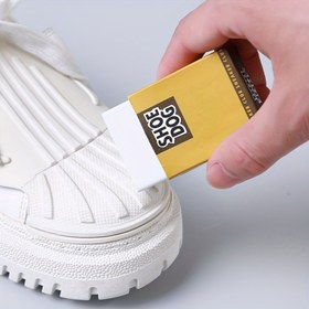 Resim 1 adet TPE Ayakkabı Temizleme Silgisi - Etkili Lekeleri Çıkarıcı, Glitter & Deodorant Sneaker ve Botlar için - Kullanımı Kolay, Taşınabilir & Dayanıklı, Taşınabilir Temizleyici | Ayakkabı Bakımı | Etkili Formül, Ayakkabı Temizleyici 
