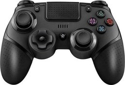 Resim SG-RPS4 PLUS Siyah Bluetooth Çift Titreşimli PS4-Gamepad Joypad Snopy Rampage