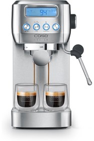 Resim Caso EspressoGourmet Crema 20 Bar Espresso Makinesi Süt Köpürtücülü Paslanmaz Portafiltre 