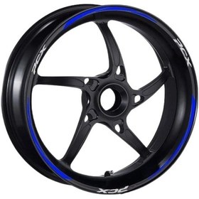 Resim Reflektör Mavi Iıı Honda Pcx Uyumlu 1 Set Jant Şeridi Mavi 