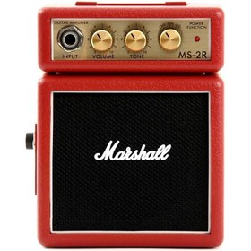 Resim Marshall MS-2 Mini Elektro Gitar Amfisi - Kırmızı 