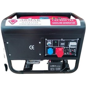 Resim Armak PGA-8500 TEA 8.3 Kva Benzinli Trifaze Portatif Jeneratör 