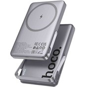 Resim Hoco Q36 Sunlight 5.000 mAh 20W Type-C Çıkışlı PD Kablosuz Şarj Özellikli Standlı Powerbank 
