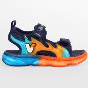 Resim Vicco Jack Erkek Çocuk Işıklı Sandalet Lacivert 