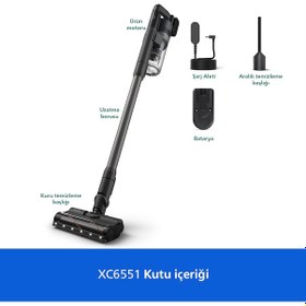Resim Philips 6000 Serisi XC6551/01 Powercyclone 11 Kablosuz Dikey Süpürge 