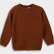 Resim Defacto Erkek Bebek Bisiklet Yaka Triko Kazak F2408a525wnbn113 Turuncu 