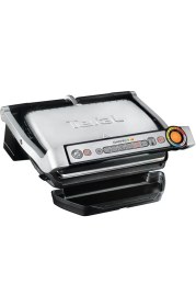 Resim Hepta Collection Optigrill+ 4 Porsiyon Kapasiteli 2000 Watt 6 Programlı Barbekü Izgara ve Tost Makinesi - Inox 