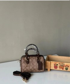 Resim Gesshop Kadın Mini Speedy El Omuz Çanta Bej - Vizon 