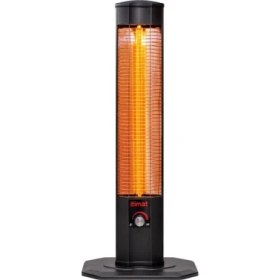 Resim İtimat İTMAT10552 Dikey Isıtıcı Sac Gövde 2000W Siyah 