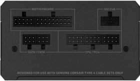 Resim Corsair RM850e CP-9020296-EU Gen5.1 850 W Power Supply Outlet 