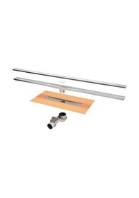 Resim Hüppe Virtuoso Duş Kanalı 100 Cm Mat 48 Lt Yandan Sifon 