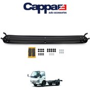 Resim Cappafe Isuzu Nkr Low Kamyonet Ön Cam Güneşliği Siperlik Vizör Şapka (ABS) Piano Black 2006-2009 