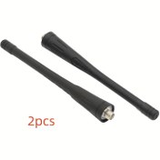 Resim 2 Adet UHF/VHF SMA-F Yüksek Kazançlı Anten, Baofeng UV-5R UV-82 BF-888s BF-666S ve Tam Güç için Uygun: TG-UV2, UV-5R PLUS, UV-K5, UV-K6 vb 
