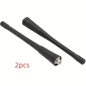 Resim 2 Adet UHF/VHF SMA-F Yüksek Kazançlı Anten, Baofeng UV-5R UV-82 BF-888s BF-666S ve Tam Güç için Uygun: TG-UV2, UV-5R PLUS, UV-K5, UV-K6 vb 